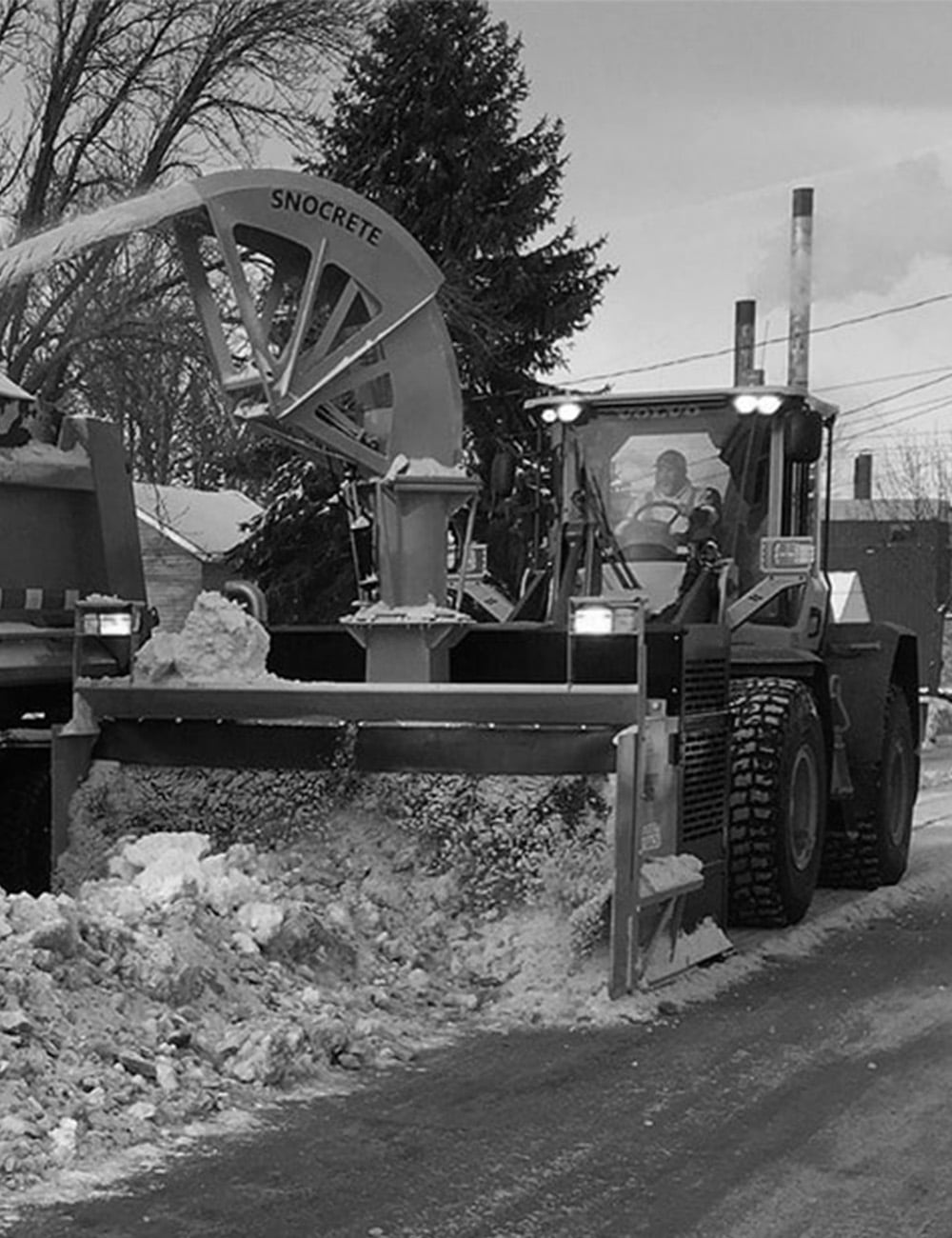 snocrete history photo