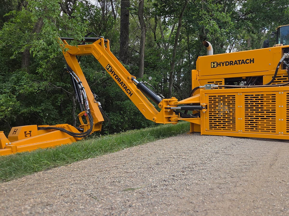 mowing ditch